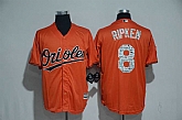 Baltimore Orioles #8 Cal Ripken Orange 2017 Spring Training Flexbase Collection Stitched Jersey,baseball caps,new era cap wholesale,wholesale hats
